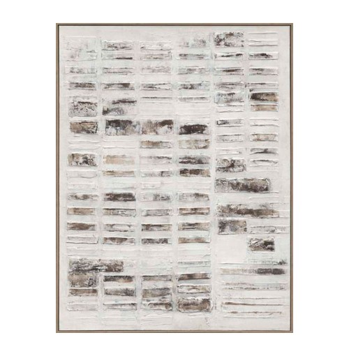ELYSIAN ΠΙΝΑΚΑΣ ΔΙΑΚΟΣΜΗΣΗΣ 90x120x5 ΚΑΜΒΑΣ ΛΕΥΚΟ ΜΠΕΖ ΚΑΦΕ ΓΚΡΙ ΞΥΛΟ ΦΥΣΙΚΟ c491309