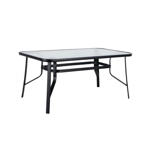 Τραπέζι Μεταλλικό ArteLibre SUN Μαύρο 120x70x70cm c491415
