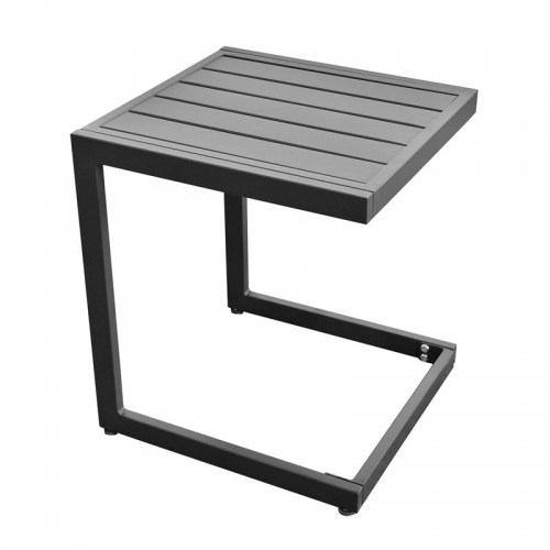 CORTE Βοηθητικό Τραπεζάκι Μέταλλο Βαφή Μαύρο c491499