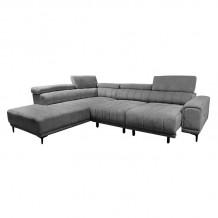 MASSIMO Καναπές Δεξιά Γωνία Ανακλινόμενα Κεφαλάρια Ηλεκτρ Συρόμενα καθίσματα Ύφ Γκρι c491506 MASSIMO Καναπές Δεξιά Γωνία Ανακλινόμενα Κεφαλάρια Ηλεκτρ Συρόμενα καθίσματα Ύφ Γκρι c491506