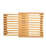 COZY Τραπεζάκι Βοηθητικό Βεράντας-Κήπου Επεκτεινόμενο Ακακία Φυσικό c491527