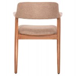 ΠΟΛΥΘΡΟΝΑ JAMES HM18259 TEAK WOOD ΜΕ ΣΑΜΠΑΝΙ ΥΦΑΣΜΑ 57x52x76Υεκ c491588