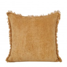 BELUD ΔΙΑΚΟΣΜΗΤΙΚΟ ΜΑΞΙΛΑΡΙ 45x45 ΥΦΑΣΜΑ ΜΟΥΣΤΑΡΔΙ POLYESTER c491710