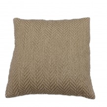 IKAN ΔΙΑΚΟΣΜΗΤΙΚΟ ΜΑΞΙΛΑΡΙ ΕΞΩΤΕΡΙΚΟΥ ΧΩΡΟΥ 45x45 ΥΦΑΣΜΑ CARAMEL POLYESTER c491723