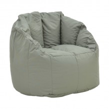 Πολυθρόνα Kerlon pakoworld αδιάβροχο σε γκρι απόχρωση Φ80x65εκ c491747