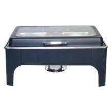 Μπαιν Μαρί GN1 1 INOX μαύρο Υδραυλικό με γυάλινο καπάκι c491798 Μπαιν Μαρί GN1 1 INOX μαύρο Υδραυλικό με γυάλινο καπάκι c491798