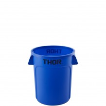 Κάδος Πλαστικός THOR βαριάς κατασκευής 75LT χωρίς καπάκι φ49xY57cm μπλε TRUST c491809