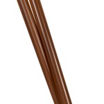 Καρέκλα Κήπου ArteLibre MUTARAZI Λευκό Μαύρο Αλουμίνιο Rattan 50x57x85cm c491839