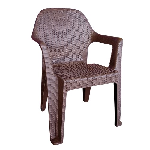 Καρέκλα Κήπου ArteLibre POLO Καφέ Πλαστικό 60x47x85cm c491858