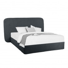 OVAL ΚΡΕΒΑΤΙ ΧΩΡΙΣ ΑΠΟΘΗΚ ΧΩΡΟ ΓΙΑ ΣΤΡΩΜΑ 160x200cm ΑΝΘΡΑΚΙ 221x209x122 c491881 OVAL ΚΡΕΒΑΤΙ ΧΩΡΙΣ ΑΠΟΘΗΚ ΧΩΡΟ ΓΙΑ ΣΤΡΩΜΑ 160x200cm ΑΝΘΡΑΚΙ 221x209x122 c491881