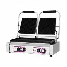 Τοστιέρα Ραβδωτή Διπλή 56 5x36xΥ21 5cm Πλάκες πάνω 2x 24x28cm κάτω 50x28cm 3 6Kw Karamco c491888 Τοστιέρα Ραβδωτή Διπλή 56 5x36xΥ21 5cm Πλάκες πάνω 2x 24x28cm κάτω 50x28cm 3 6Kw Karamco c491888