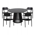 ΣΕΤ ΤΡΑΠΕΖΑΡΙΑΣ 5ΤΜΧ OSLO HM21075 01 ΣΤΡΟΓΓΥΛΟ ΤΡΑΠΕΖΙ Φ120εκ 4 ΚΑΡΕΚΛΕΣ ΜΑΥΡΟ c491948 ΣΕΤ ΤΡΑΠΕΖΑΡΙΑΣ 5ΤΜΧ OSLO HM21075 01 ΣΤΡΟΓΓΥΛΟ ΤΡΑΠΕΖΙ Φ120εκ 4 ΚΑΡΕΚΛΕΣ ΜΑΥΡΟ c491948