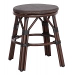 ΣΚΑΜΠΟ ΑΛΟΥΜΙΝΙΟΥ CHINO HM6285 01 BAMBOO LOOK ΚΑΦΕ TEXTILENE ΚΑΦΕ Φ36x46Υεκ c491950
