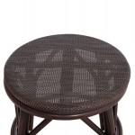 ΣΚΑΜΠΟ ΑΛΟΥΜΙΝΙΟΥ CHINO HM6285 01 BAMBOO LOOK ΚΑΦΕ TEXTILENE ΚΑΦΕ Φ36x46Υεκ c491950