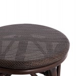 ΣΚΑΜΠΟ ΑΛΟΥΜΙΝΙΟΥ CHINO HM6285 01 BAMBOO LOOK ΚΑΦΕ TEXTILENE ΚΑΦΕ Φ36x46Υεκ c491950