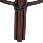 ΣΚΑΜΠΟ ΑΛΟΥΜΙΝΙΟΥ CHINO HM6285 01 BAMBOO LOOK ΚΑΦΕ TEXTILENE ΚΑΦΕ Φ36x46Υεκ c491950