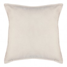 Μαξιλάρι διακοσμητικό Glober pakoworld ύφασμα σε ιβουάρ απόχρωση 45x45εκ c492075