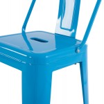 ΣΚΑΜΠΟ BAR-PRO ME ΠΛΑΤΗ ΜΕΤΑΛΛΙΚΟ MELITA HM8643 48 ΜΠΛΕ 42x42x100Υεκ c492152