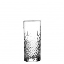 Γυάλινο Ποτήρι Σκαλιστό Ψηλό 37 5cl φ7 2 x 15 3 cm LIBERTY UNIGLASS Σετ 12 c492229
