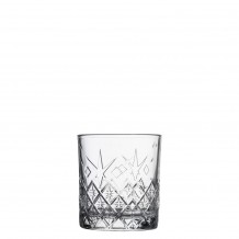 Γυάλινο Ποτήρι Σκαλιστό Χαμηλό 36cl φ8 6x9 6cm LIBERTY UNIGLASS Σετ 12 c492231