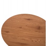 ΣΕΤ 2ΤΜΧ ΤΡΑΠΕΖΙΑ ΣΑΛΟΝΙΟΥ TALBERT HM21083 MDF ΦΥΣΙΚΟ ΞΥΛΟΥ Φ80εκ Φ45εκ c492371