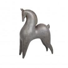 AEGEAN DECO ΑΛΟΓΟ RESIN ΓΚΡΙ 22 5x11 2xH30 6cm c492387