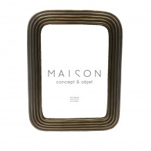 ABEL ΚΟΡΝΙΖΑ POLYRESIN ΓΥΑΛΙ ΧΡΥΣΟ 17x1 8xH21 8cm c492406