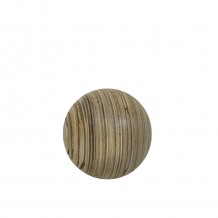 CEBO S ΔΙΑΚΟΣΜΗΤΙΚΟ ΜΠΑΛΑ ΞΥΛΟ ΦΥΣΙΚΟ 13x13xH13cm c492443