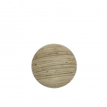 CEBO L ΔΙΑΚΟΣΜΗΤΙΚΟ ΜΠΑΛΑ ΞΥΛΟ ΦΥΣΙΚΟ 17x17xH17cm c492444