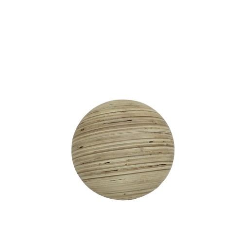 CEBO L ΔΙΑΚΟΣΜΗΤΙΚΟ ΜΠΑΛΑ ΞΥΛΟ ΦΥΣΙΚΟ 17x17xH17cm c492444
