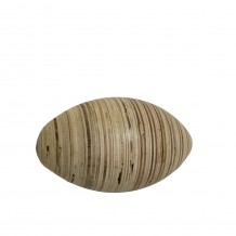 CEBO S ΔΙΑΚΟΣΜΗΤΙΚΟ ΜΠΑΛΑ ΞΥΛΟ ΦΥΣΙΚΟ 10x10xH16cm c492446