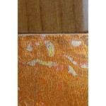 Stand Relief Κερί Otonal Mdf Ecru Orange PU 16 7x5x20 5cm c492477