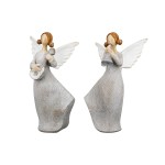 Φιγούρα Angels Nancy Πολυμερές Γκρι PU Pcs Assorted 7 5x6x13cm c492486