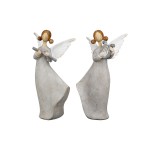 Φιγούρα Angels Nancy Πολυμερές Γκρι PU Pcs Assorted 10x6x17cm c492487