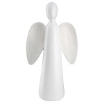 Φιγούρα Angels Barbara Κεραμικό Λευκό PU 13x7x24cm c492501