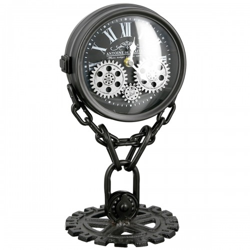  Ρολόι Chain Gear Motif Glassware Metal Black 18X17X33Cm 18X17X33Cm c492601