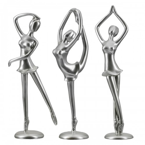 Φιγούρα Ballerina Adeline Πολυρεζίνη Ασημένιο PU Pcs Assorted 10x9 5x29 5cm c492662