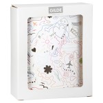 Διακοσμητικό Light Led Ellipse Modern Art Χαρτί Λευκό PU 13x6x16cm c492697