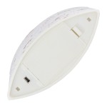 Διακοσμητικό Light Led Ellipse Modern Art Χαρτί Λευκό PU 13x6x16cm c492697
