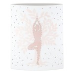 Διακοσμητικό Light Led Ellipse Namaste Yoga Χαρτί Λευκό PU Pcs Assorted 13x6x16cm c492698