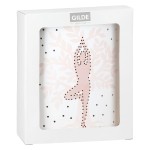 Διακοσμητικό Light Led Ellipse Namaste Yoga Χαρτί Λευκό PU Pcs Assorted 13x6x16cm c492698