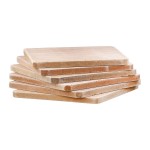  Σετ σουβέρ 7 τεμαχίων Ferny Ξύλο Εκρού 118X6X105Cm 118X6X105Cm c492716