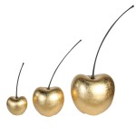 Αντικείμενο Διακόσμησης Cherry Celebration Κεραμικό Χρυσό 25X25X60Cm 25X25X60Cm c492741