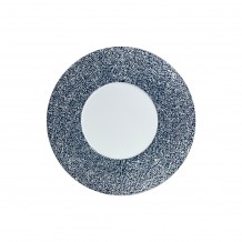 Πιάτο Ρηχό Μελαμίνης φ26 6cm 443gr Μπλε RIM Morleos - Σετ 6 c492809