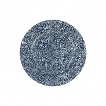 Πιάτο ρηχό Μελαμίνης φ27 2cm 509gr Μπλε Morleos - Σετ 6 c492813