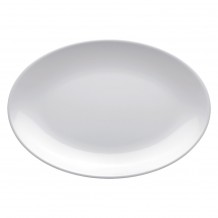 Πιατέλα Οβάλ Μελαμίνης 50 8x35 8xY4 8cm Λευκή Morleos c492836