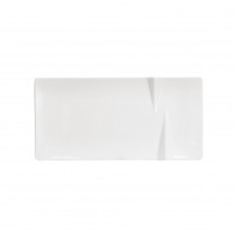 Πιατέλα Οβάλ Μελαμίνης 30 7x15 2xY2 6cm λευκή Morleos - Σετ 6 c492840