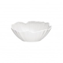 Μπωλ Μελαμίνης Ανάγλυφο Ακανόνιστο φ28xY9 9cm λευκό Morleos - Σετ 6 c492847