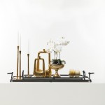 NAZAR ΒΑΖΟ 19x6x32 ΑΛΟΥΜΙΝΙΟ ΧΡΥΣΟ c492943