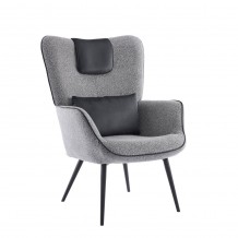 MANIFEST ΠΟΛΥΘΡΟΝΑ ΜΑΥΡΟ ΓΚΡΙ SILVER 78 5x71x99 c492992